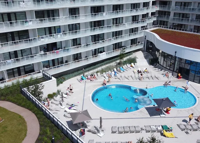 Apartament Piaskowa Elegancja F302- Basen Fitness Bawialnia Garaż W Cenie -polanki Aqua - Kołobrzeg